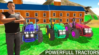 Village Farming Simulator Tractor Driver