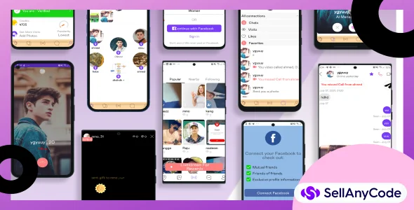 Streaming and Dating Live Chat with Admin Panel