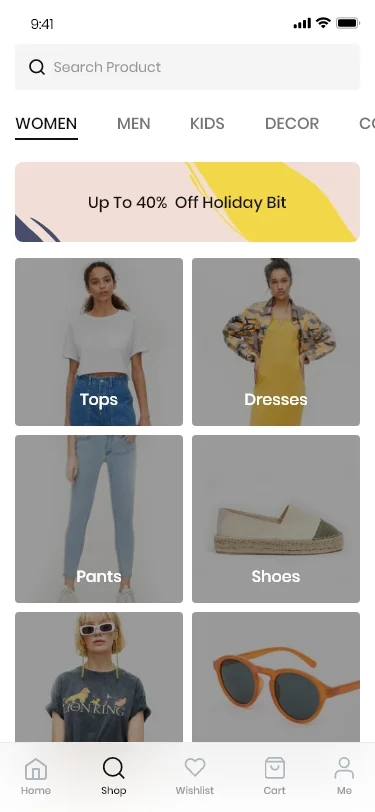 Oreo Fashion - Full React Native App for WooCommerce — screenshot 7