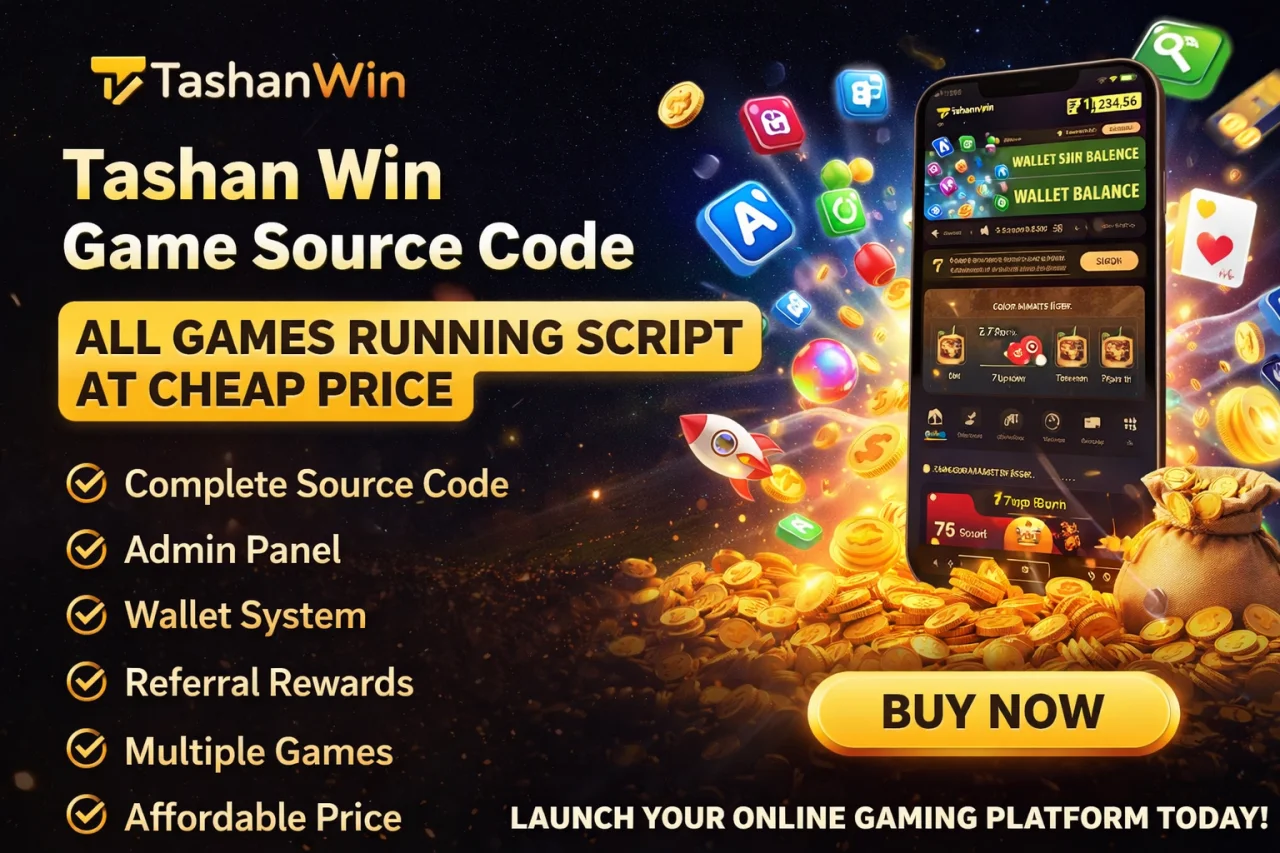 Tashan Win Game Source Code All Games Running Script at Cheap Price — screenshot 1
