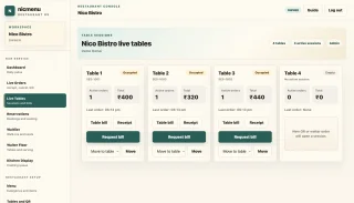 Nicmenu - QR Menu & Table Ordering SaaS