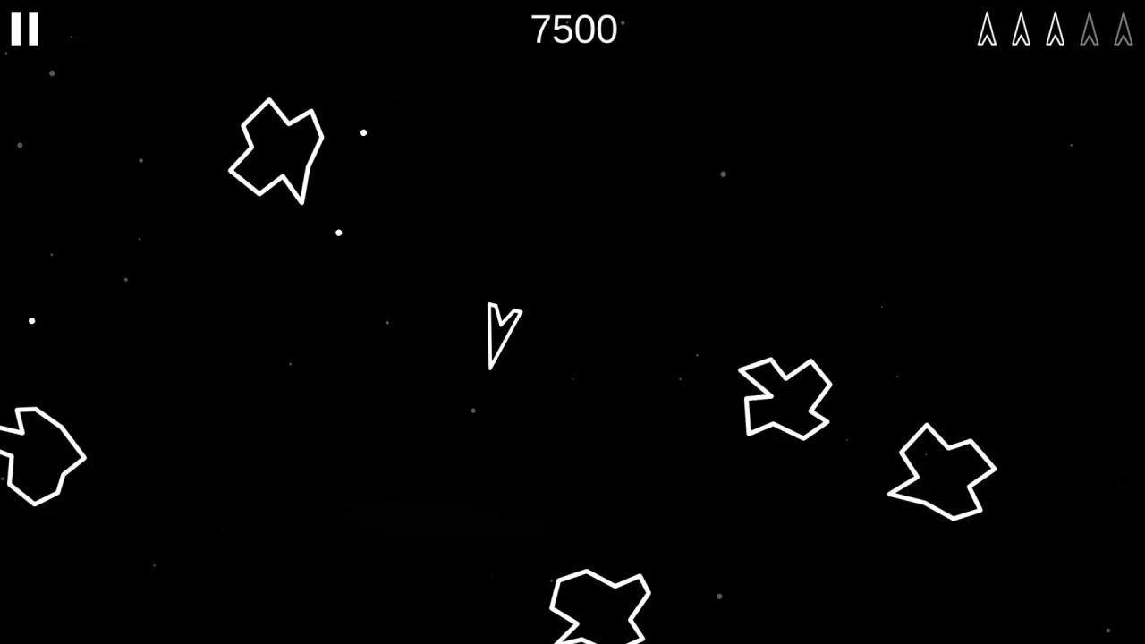Asteroids - Unity Retro Game with AdMob Ads — screenshot 4
