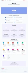 PDF Tools Web App Template