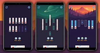 Solitaire Sort Puzzle Template + Level Editor