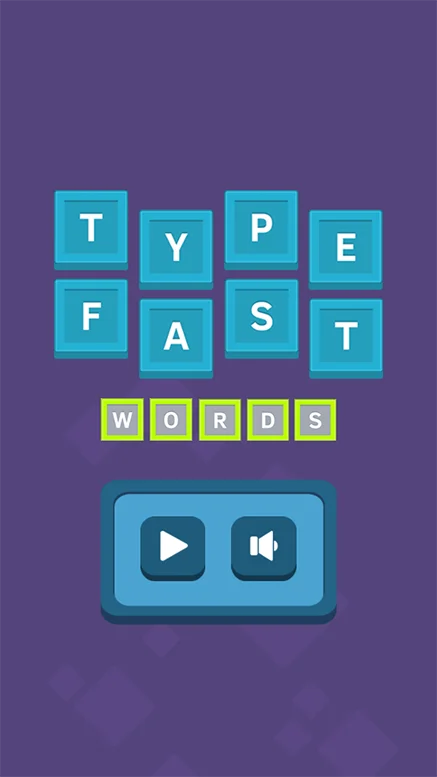 Type Fast Words HTML5 Game — screenshot 4