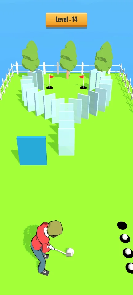 Golf vs Domino Challenge – Hypercasual Puzzle Game — screenshot 8