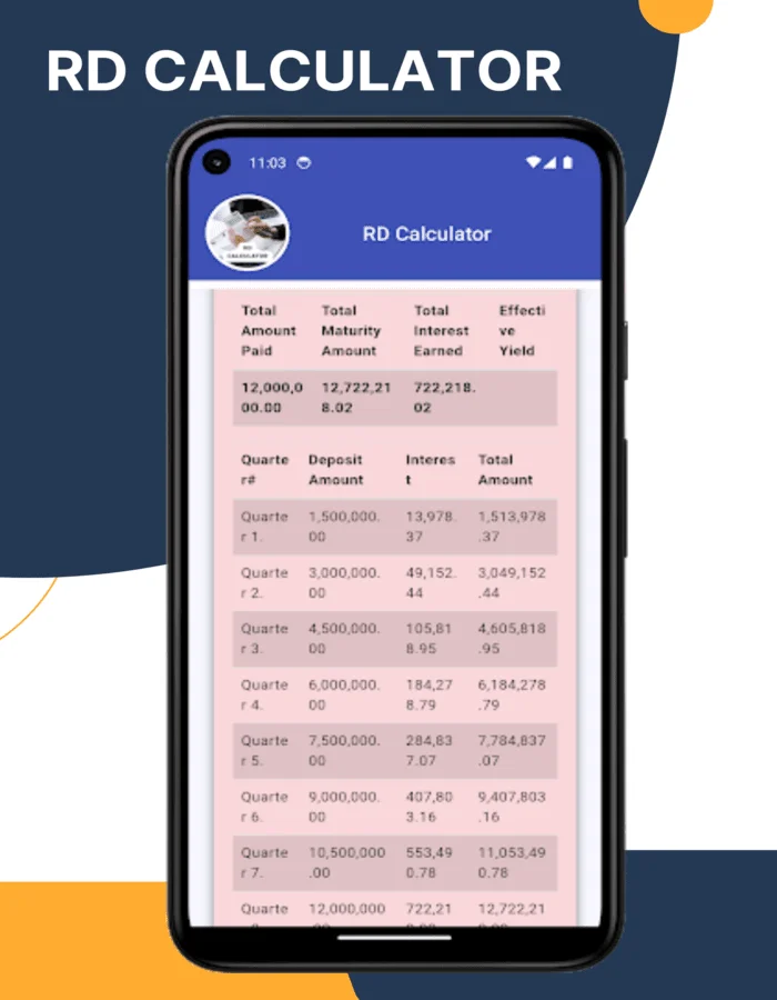 RD Calculator — screenshot 4