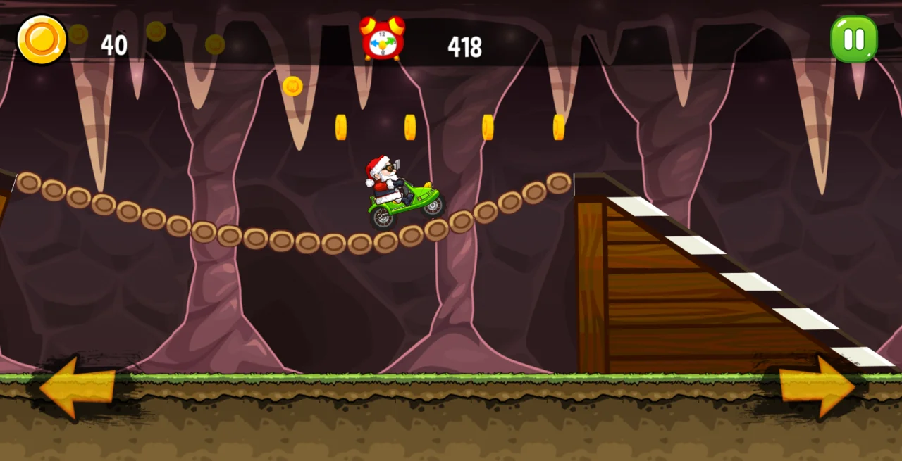 Santa Moto Race: Buildbox Game — screenshot 9