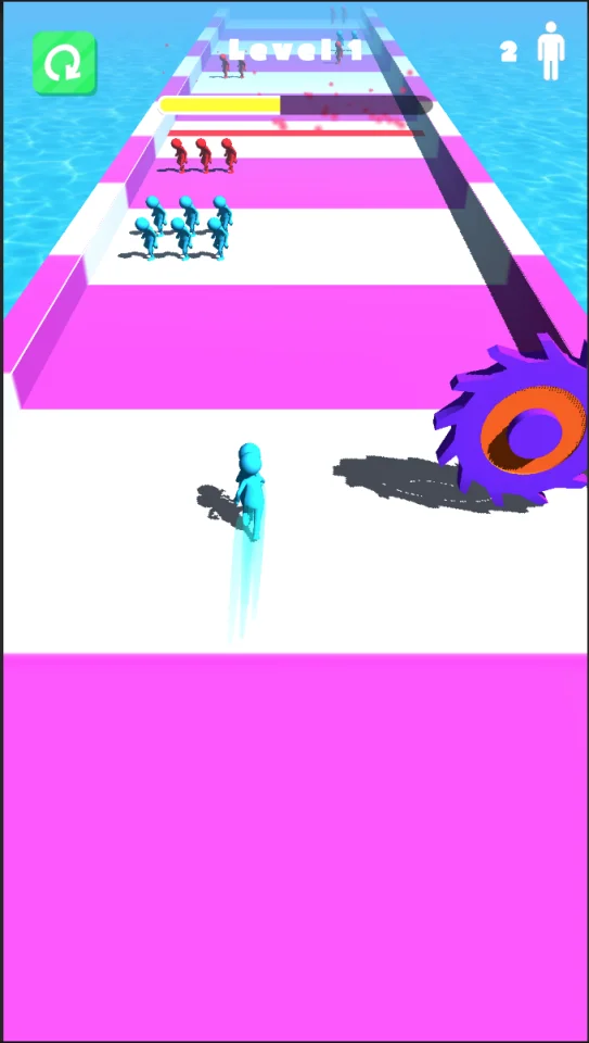 Slime Race 3D — screenshot 2
