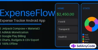 ExpenseFlow Expense Tracker Android App