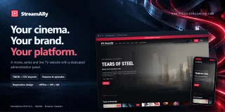 StreamAlly - OTT, Movies & Live Video Streaming Platform