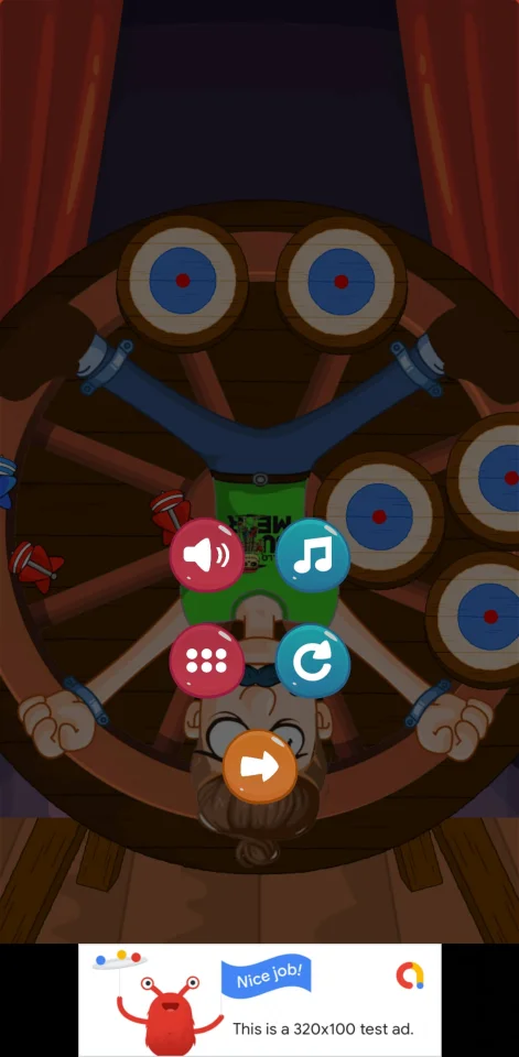 Circus Dart Wheel | Trending Game — screenshot 7