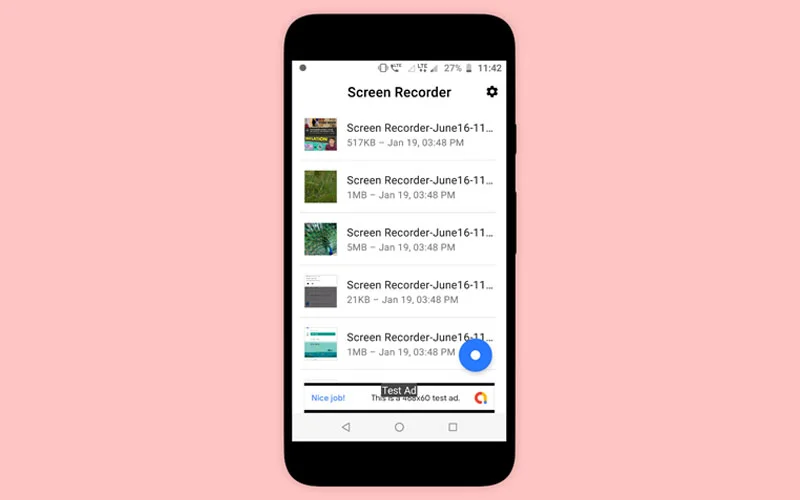 Screen Recorder Pro with Audio — screenshot 2