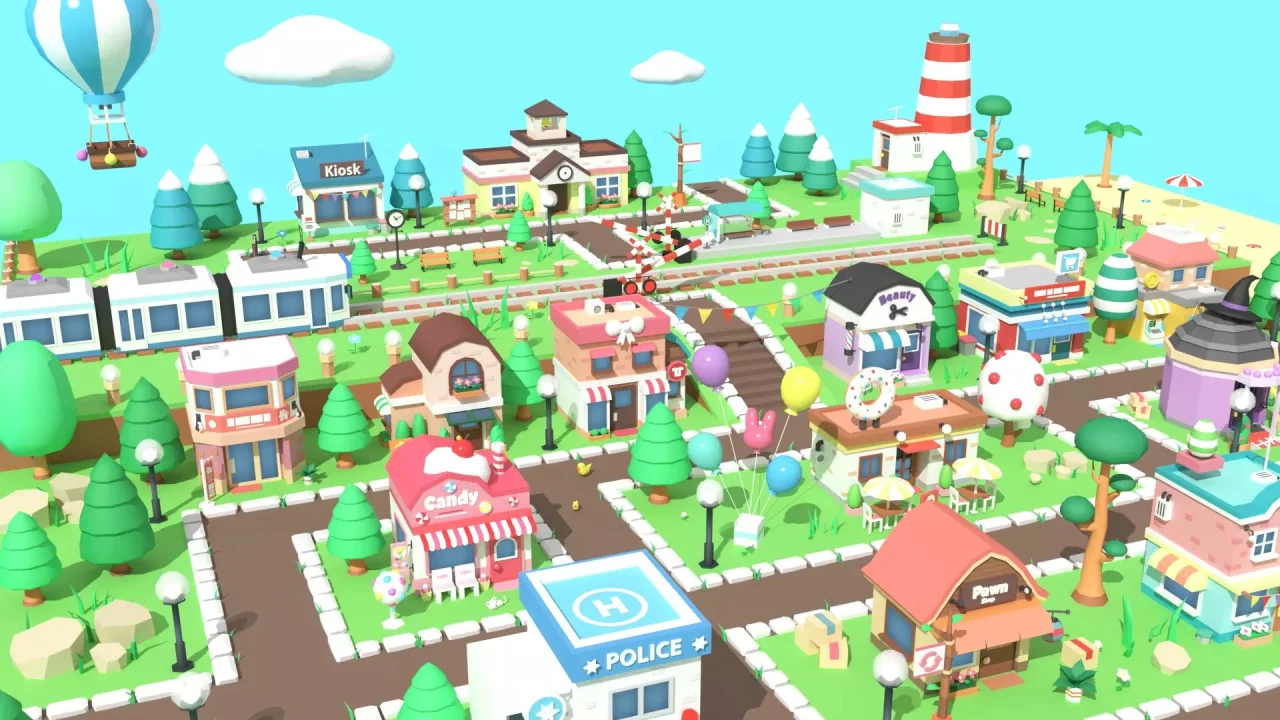 Cartoon Town - Low Poly Assets — screenshot 3
