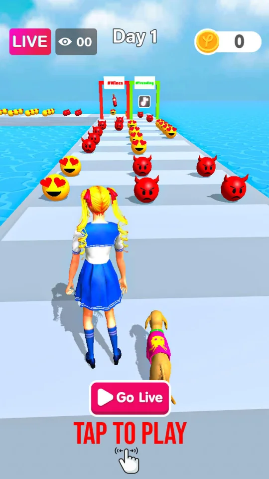 Streamer Runner Rush 3D – New Top Trending Game — screenshot 1