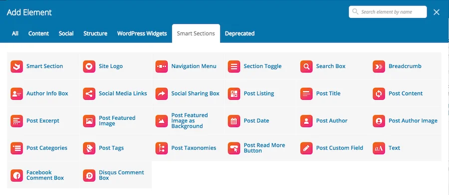 Smart Sections Theme Builder - WPBakery Page Builder Addon — screenshot 1