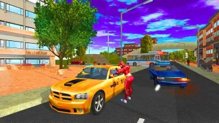 Offroad Taxi Driving: City Taxi Sim