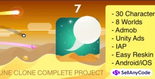 Dune Clone / Tiny Wings (Top Free Game) Complete Project