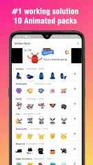 Animated Stickers for WhatsApp - WAStickerApps (Sticker Keyboard) Working Code