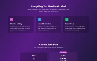 Smart Vlog Maker AI Edit for Reels & Shorts