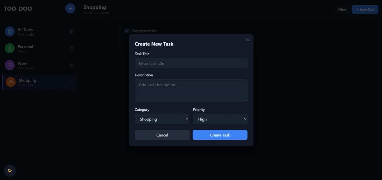 TODO — screenshot 4