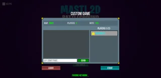 2D Shooting Multiplayer Game for Android and iOS