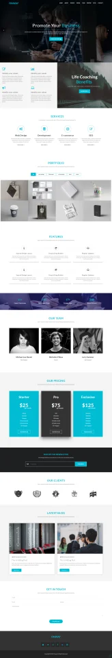 Onway Digital Business Agency HTML Template — screenshot 1
