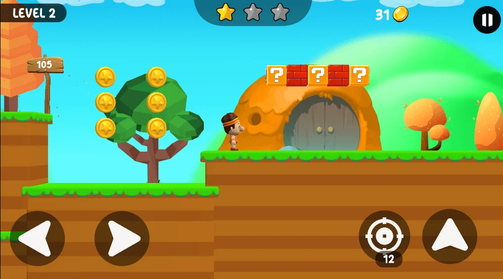Jack Platformer Game Unity Source Code — screenshot 1
