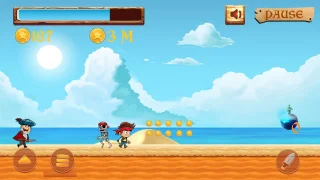 Pirate Run Away Unity Source Code
