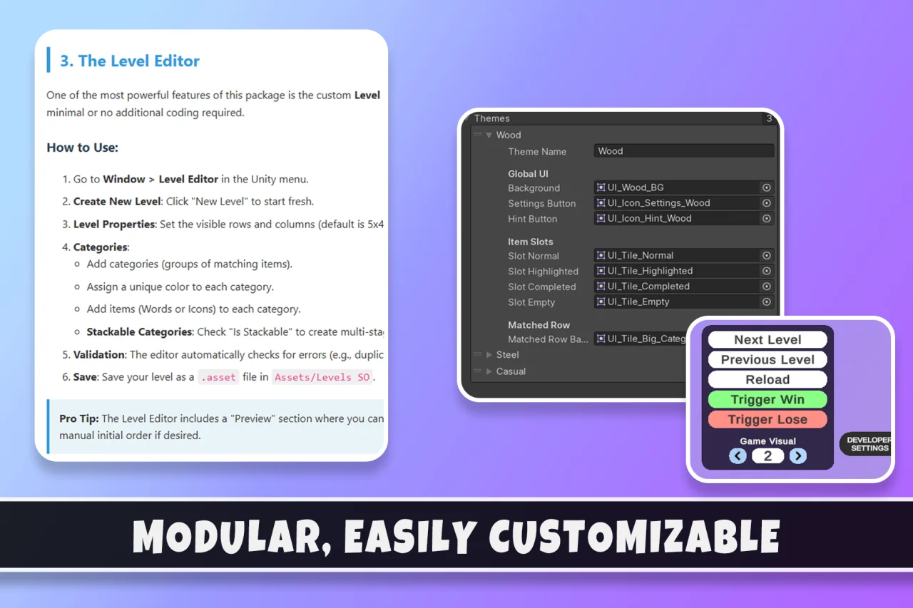 Block Associations | Puzzle Template + Editor — screenshot 4