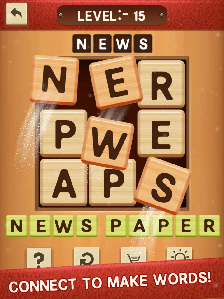 Word Puzzle Mania + Best Word Trivia Puzzle Game iOS — screenshot 1