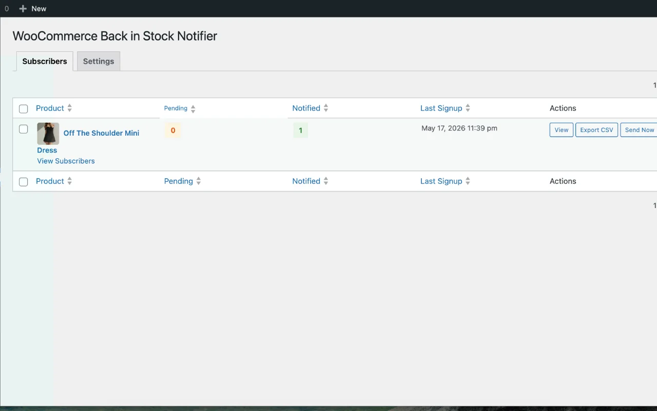 StockAlert Pro - WooCommerce Back in Stock Notifier — screenshot 5