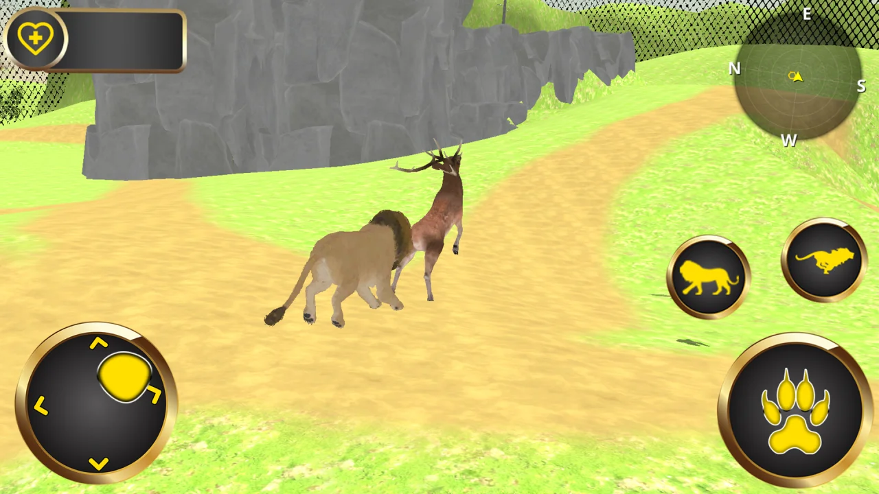 Lion Family Game Full Project — screenshot 1