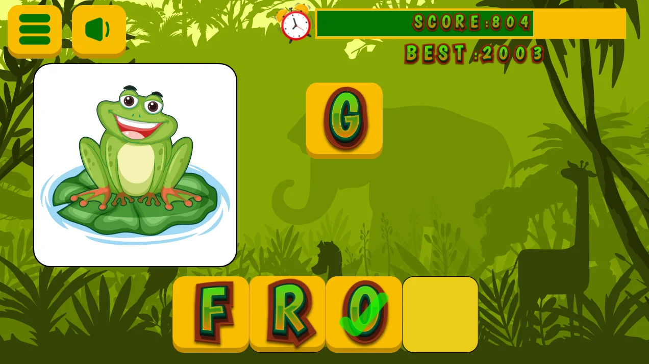 Animals Word for Kids Play Game — screenshot 4
