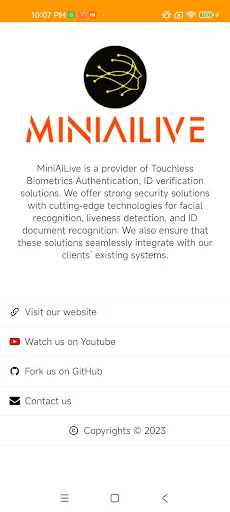 Face Recognition with Liveness Detection — screenshot 2