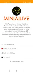 Face Recognition with Liveness Detection
