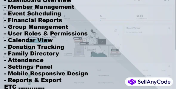 Church Management System - Complete Laravel 11 Solution