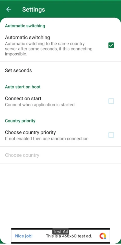 eVPN - Free Ultimate VPN | Android VPN, Billing, Phone Booster, AdMob / Push Notification — screenshot 5