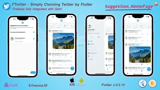 FTwitter - Clone Simply Twitter Flutter App with Multi Payments | Firestore | GetX