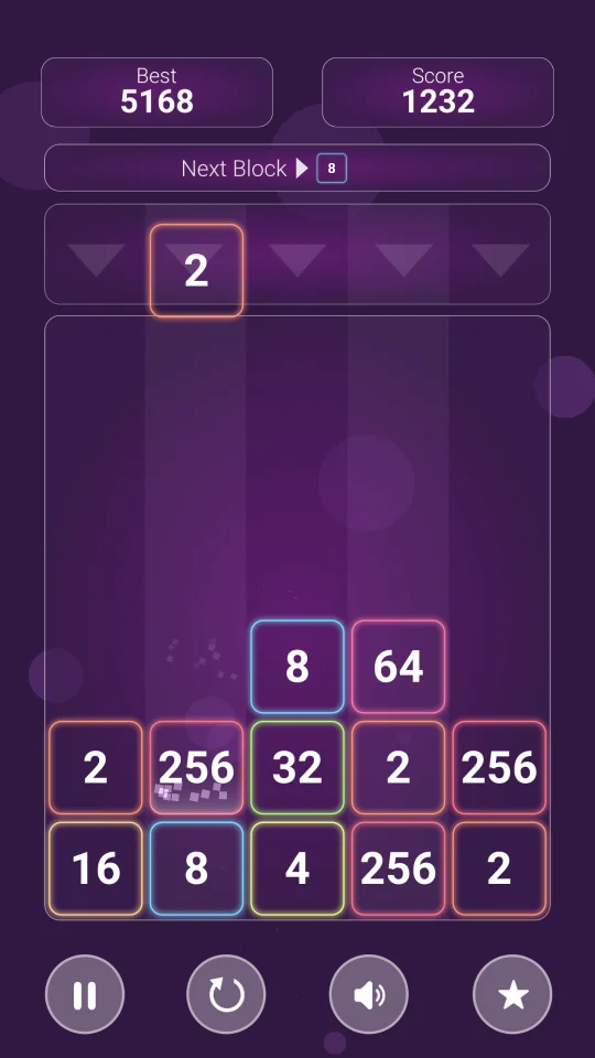 Number Drop (Unity Game+AdMob+iOS+Android) — screenshot 1