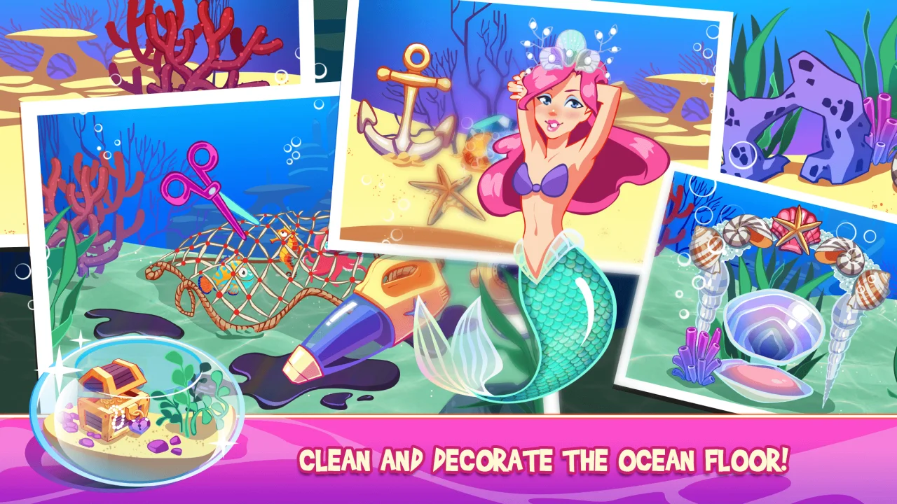 Mermaid Princess Underwater Games — screenshot 3