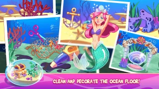 Mermaid Princess Underwater Games