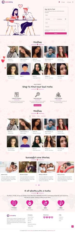 Match Making Website Script — screenshot 6