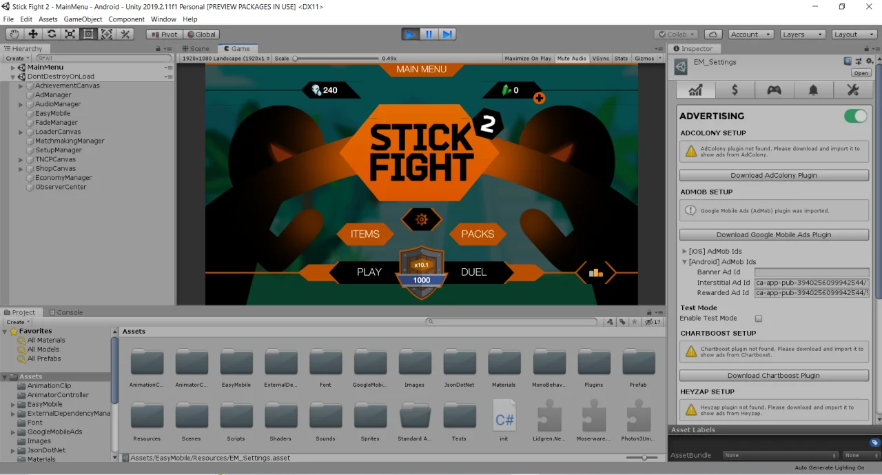 Stick Fight 2 Source Code — screenshot 1
