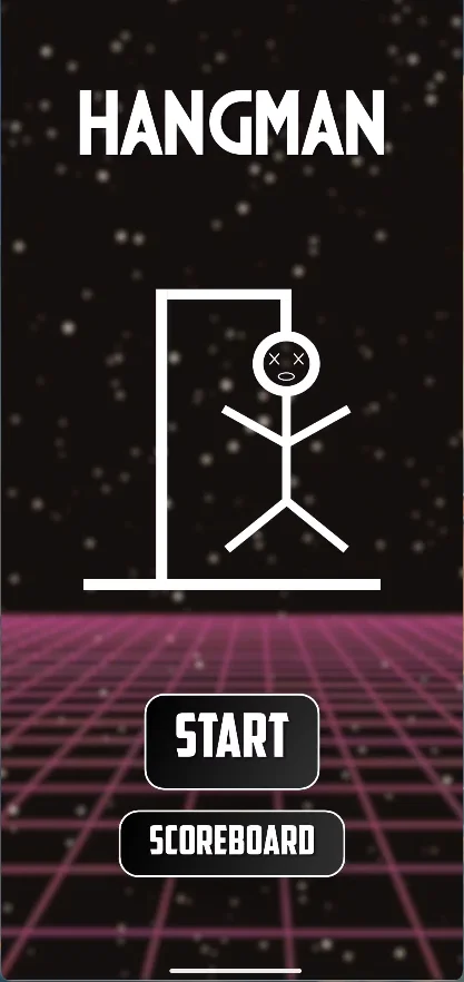 Modern Hangman Game - Classic Word Puzzle (Flutter 3.27+ Ready) — screenshot 1