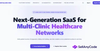 DentalCare HMS Multi-Clinic Hospital & Dental Practice Management SaaS