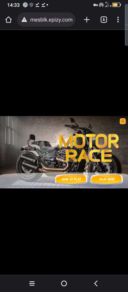Motor Race Game Android AdMob — screenshot 3