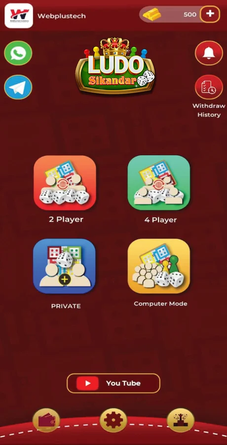 Ludo Sikandar Real Money Earning Android App — screenshot 1