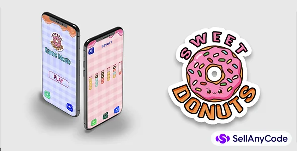 Sweet Donuts Sort Puzzle
