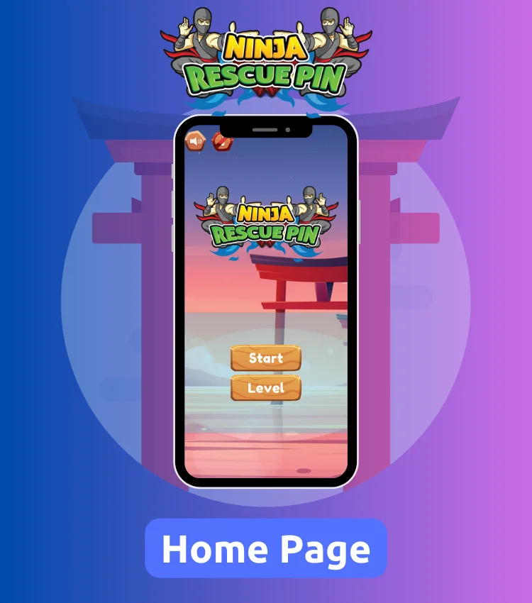 Ninja Rescue Pin - Android Unity Puzzle Pull Pin - Multiple Ads Support — screenshot 6